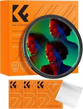 K&F Concept 82mm Kaleidoscope Prism Filter Optical Glass Prism Special Effect