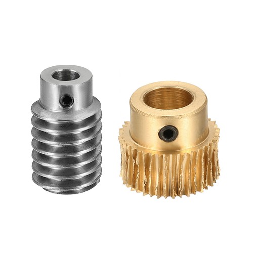 Worm gear set - worm, gear-10mm