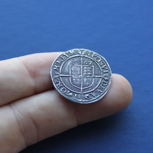 Hammered silver coin - hammered,