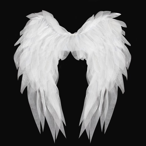 Black white angel wings - black/white, –