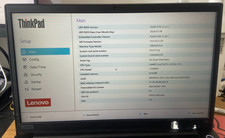 Lenovo thinkpad E15 Screen Complete Panel 1920x1080x60 , 10th Generation , 15.6"