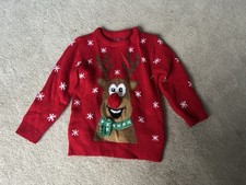 Boys Primark Christmas Jumper 3-4 Years