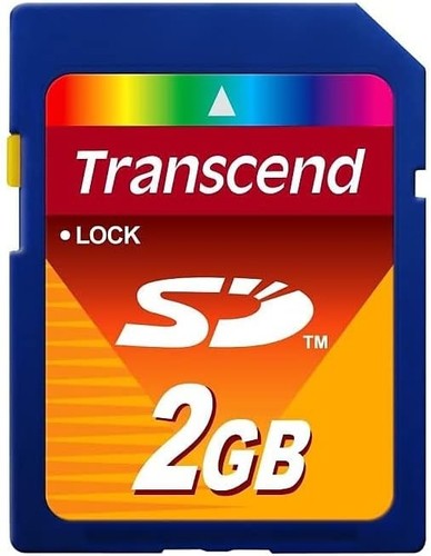 Transcend 2gb card - 2gb, sd