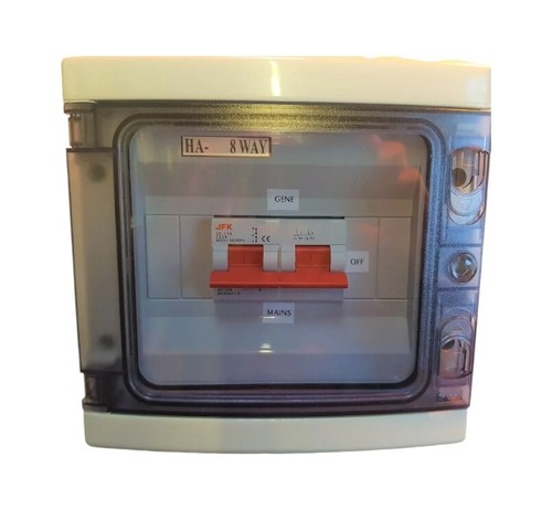 125 amp generator - amp, changeover