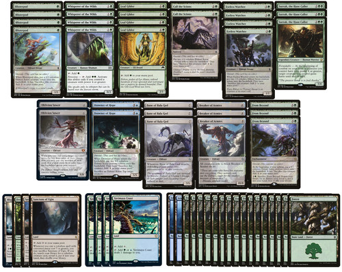 Green blue massive - massive, eldrazi