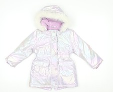 Tu Girls Pink Iridescent Faux