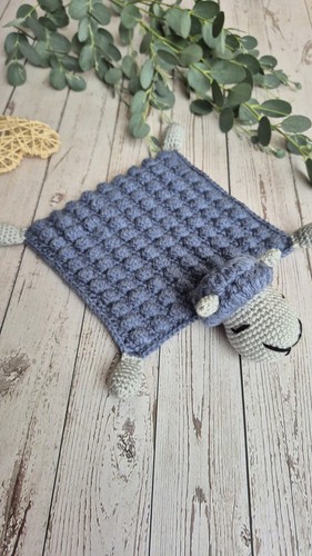 Handmade crochet sheep lovey - crochet,