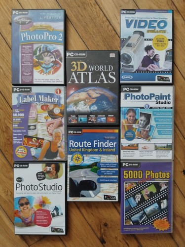 Job lot vintage - pc, cd-rom
