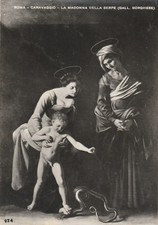 Caravaggio Madonna della Serpe