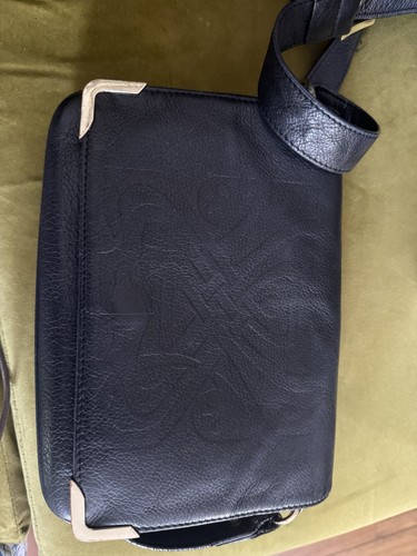 Biba leather black - leather, shoulder