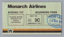 Monarch Airlines Boeing 757