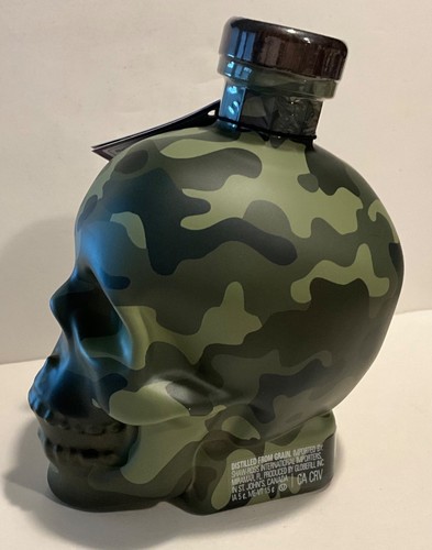 Crystal head vodka skull empty - crystal,