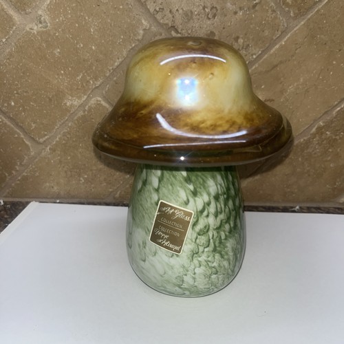 Handblown mushroom toadstool - mushroom,