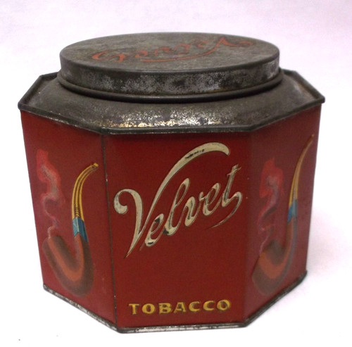 Vintage velvet pipe - velvet, 8