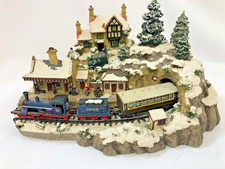 Danbury Mint Country Lines Christmas Train Winter Wonderland by Jane Hart (Mar)