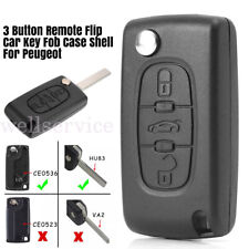 3 Button Remote Flip Car Key