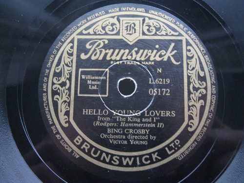 Bing crosby rpm hello - crosby, 78