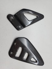 Suzuki GSXR750 96-99, GSXR600 97-00 SRAD Carbon Heel Guards Rearset Plate GSX-R