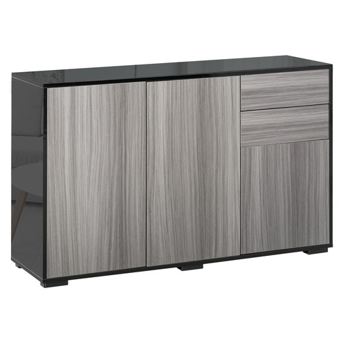 Homcom high gloss frame side - homcom,