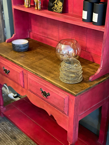 Rustic painted oak - oak, dresser