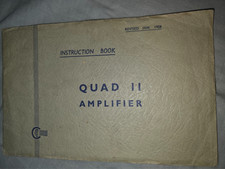 Quad amplifier instruction - ii,