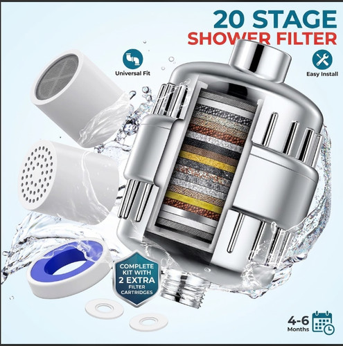 Stage shower filter vitamin - shower,
