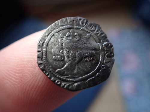 Edward 3rd london mint penny - , (