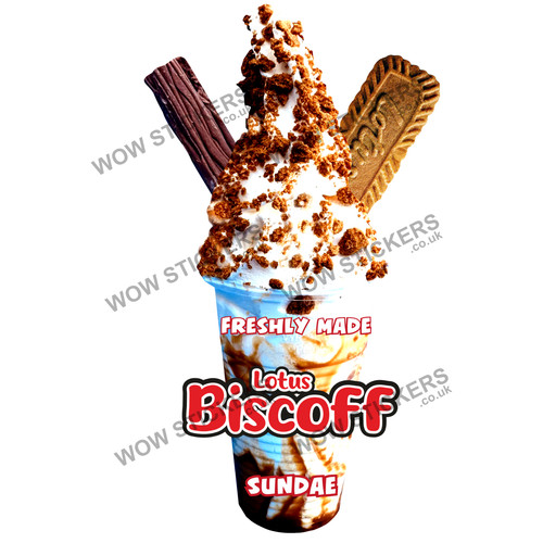 Biscoff flake mix - biscoff, cream