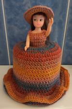 Handmade Crochet Vintage Doll