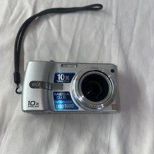 Panasonic Digital Camera Lumix DMC-TZ1 5.0MP Silver - Tested And Working