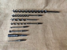 Augers Drill Bits Counter Sink woodwork Repair Shop Special tools TV Film Prop 
