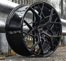 19" VW Transporter T5 T6 T6.1/Velocity VC4 Gloss Black 8.5j Alloy Wheels X4