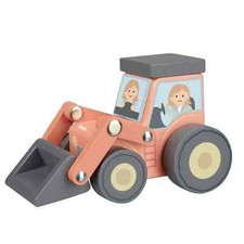 Wooden Toy Tractor Farm Loader