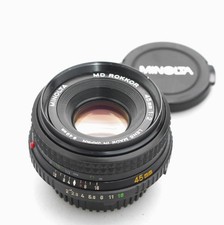 Minolta 45mm f/2 MD Rokkor Pancake Prime Lens - for Minolta MD Mount