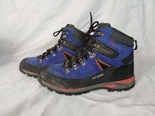 Karrimor Hot Rock Extreme Hiking Boots Lace Up Blue Size 7 UK Mens