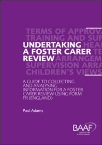 Undertaking foster carer - undertaking,