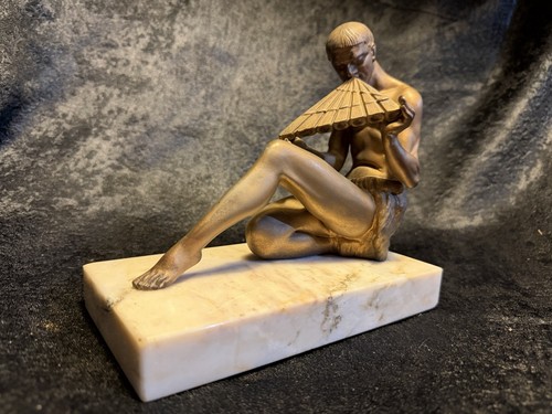 Antique art deco - deco, bronze