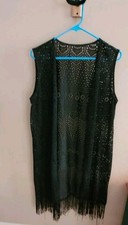 Bohemian Black Lace Crochet
