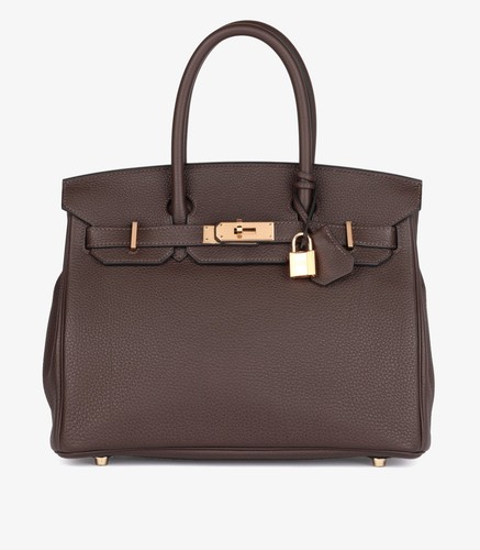 Hermès chocolat togo - hermès, leather