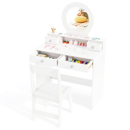 Costway kids vanity - vanity, set