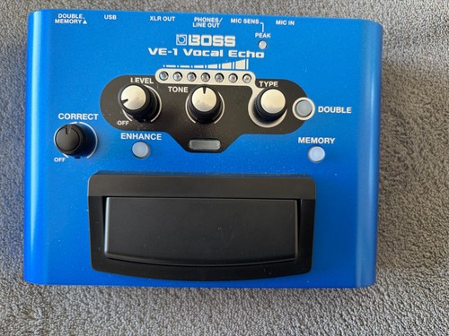 Boss vocal echo pedal - boss, ve-1