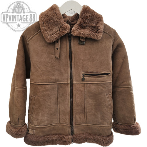 Vintage aviator bomber - b-3,