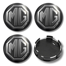 For MG Alloy Wheel Centre Cap Hub x4 Many Models ZS 5 7 6 Cyberster Black 56mm