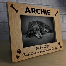 Personalised Pet Photo Frame