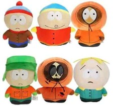 South Park Plush Cartoon Soft Toy Doll Cartman Stan Kenny Kyle & Butters