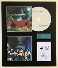 PARAMORE - Signed Autographed - ALL WE KNOW IS FALLING - Album Display