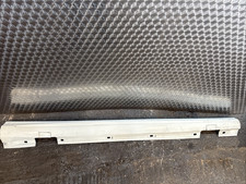 2016 MERCEDES CLA 220 AMG W117 DRIVERS SIDE SKIRT PANEL IN WHITE