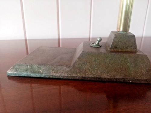 Antique art deco gooseneck - antique,
