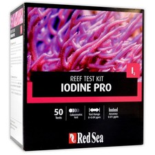 Red Sea Iodine Pro Test Kit Marine Aquarium Saltwater Coral Fish Tank (Low Date)