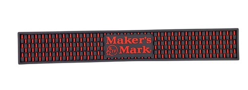Maker mark bar mat - maker's, rubber